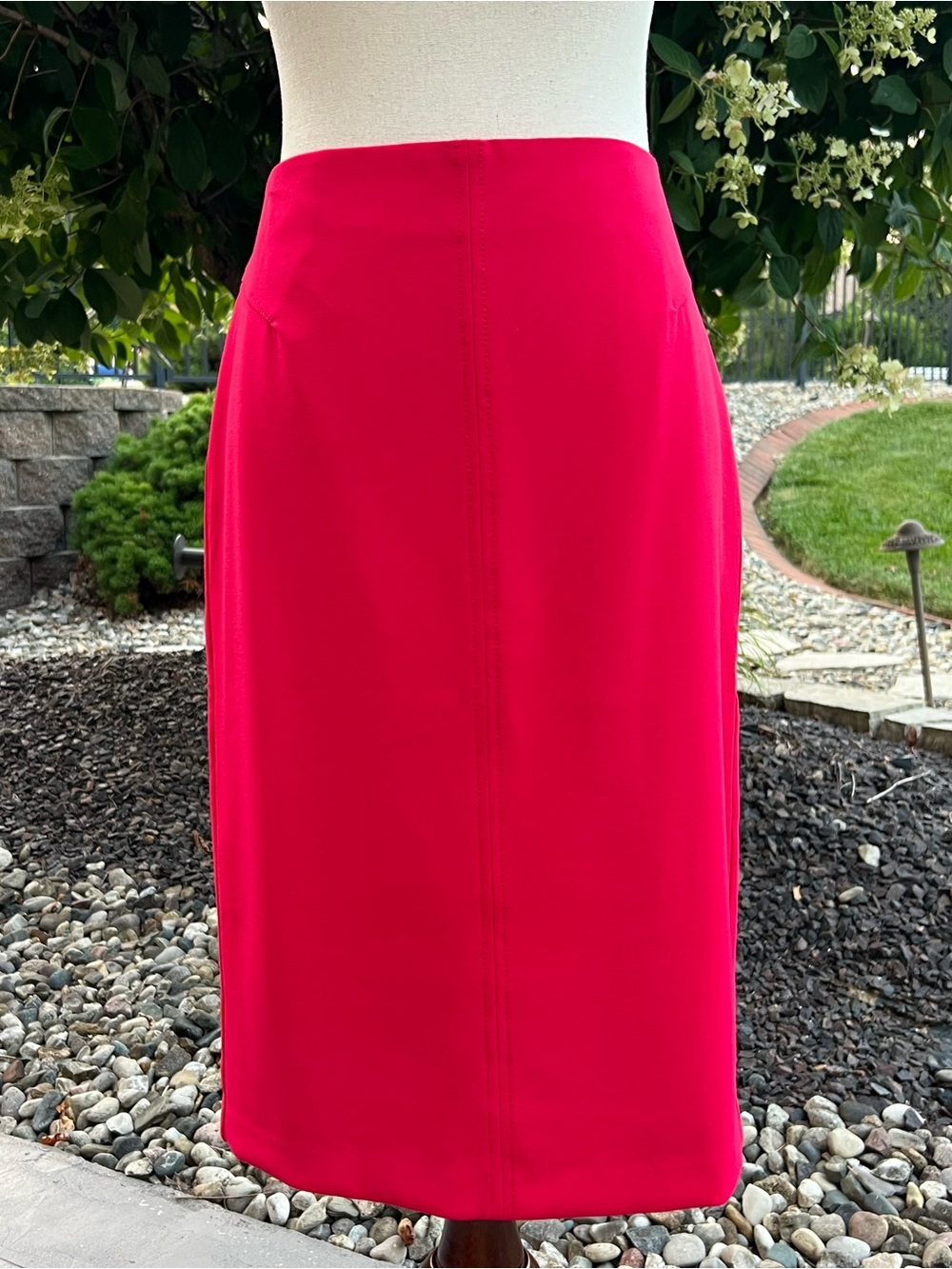 White House Black Market Vibrant Pink Pencil Skirt, Office or Events